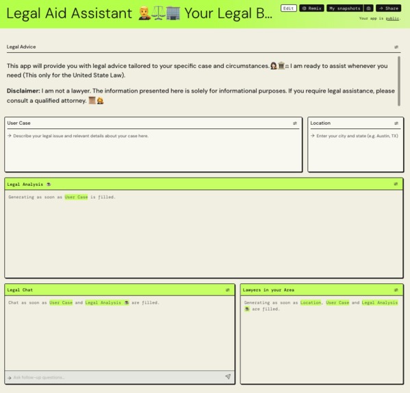 Legal Aid Assistant, Your Legal Buddy. – screenshot 1