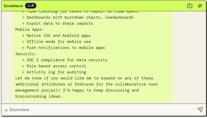 ProjectSuggester – screenshot 1