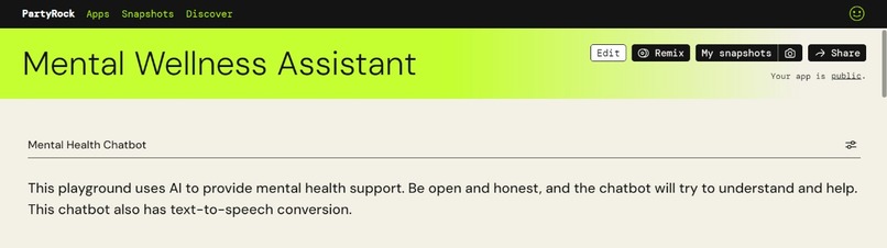 Mental Wellness Assistant – screenshot 1
