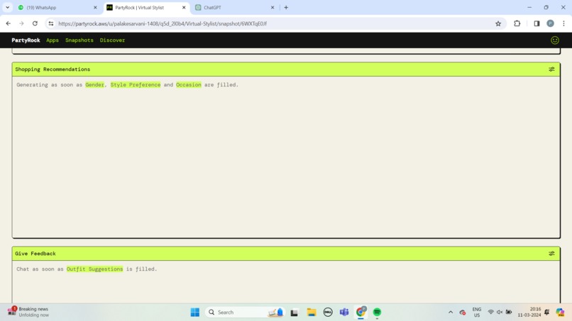 Virtual Stylist – screenshot 5