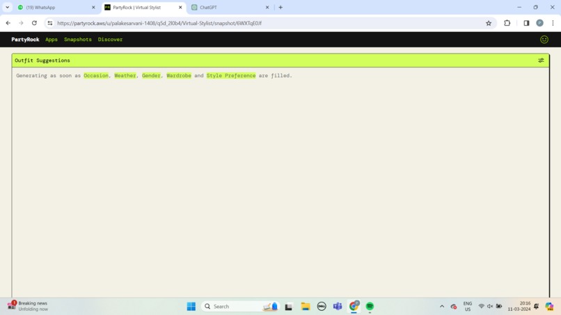 Virtual Stylist – screenshot 4