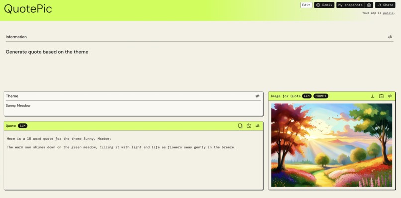 QuotePix – screenshot 1