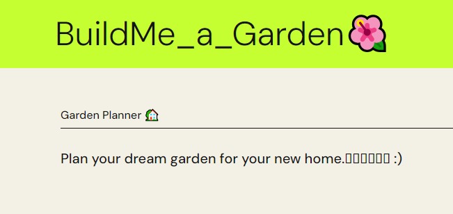 BuildMe_a_Garden – screenshot 1