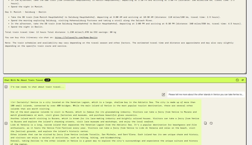 Train Journey Planner – screenshot 1