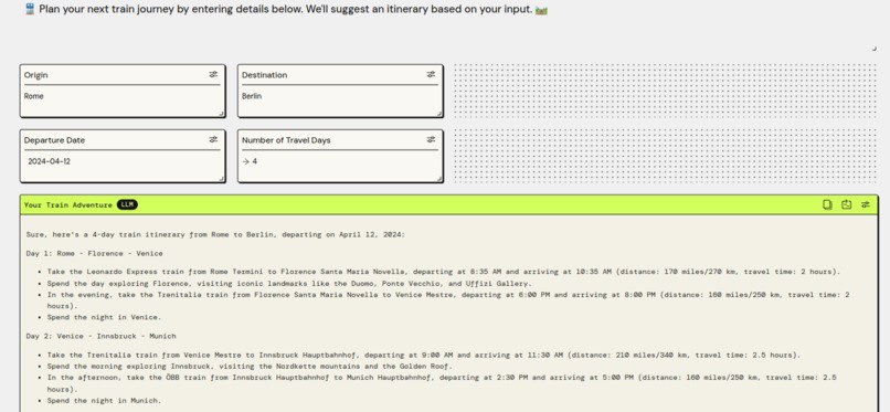 Train Journey Planner – screenshot 2