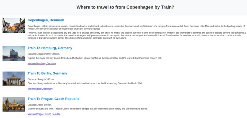 Train Journey Planner – screenshot 3