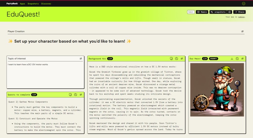 EduQuest! – screenshot 1