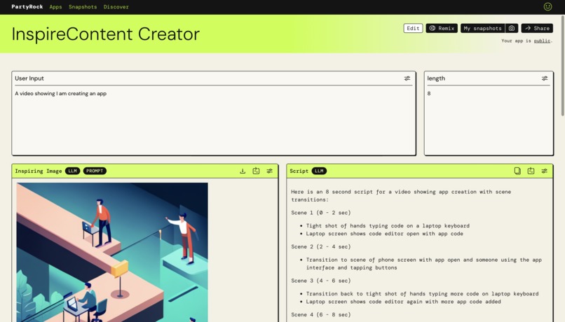 ScriptCraft – screenshot 1