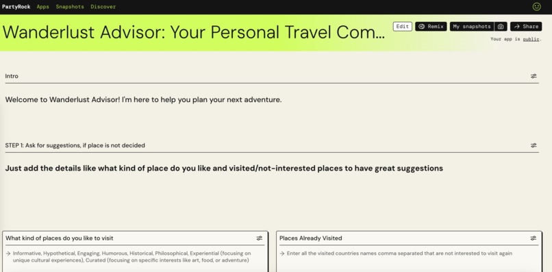 Wanderlust Advisor: Your Personal Travel Companion – screenshot 6