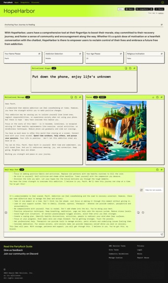 HopeHarbor – screenshot 2