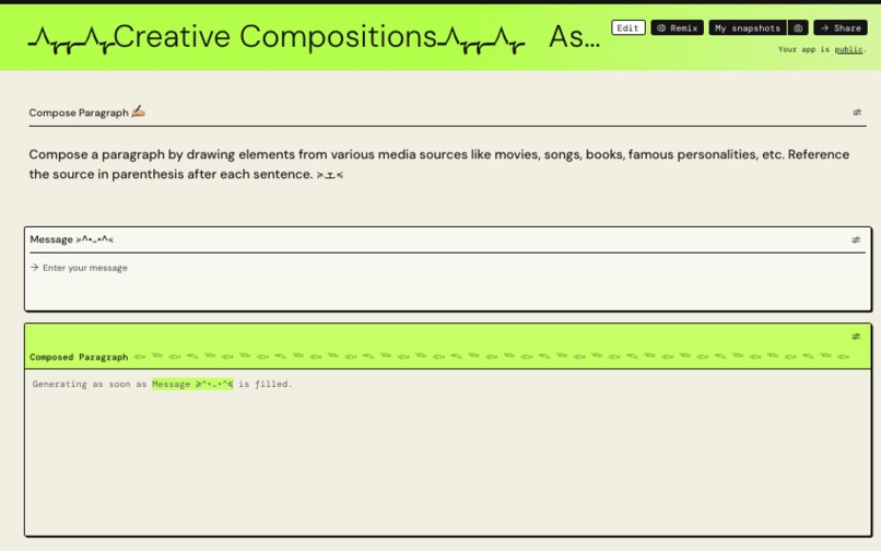 Creative Compositions – screenshot 1