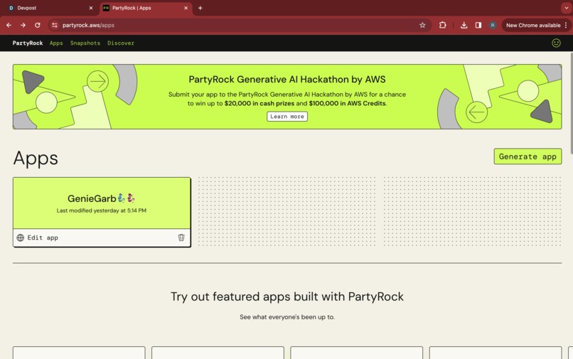 GenieGarb – screenshot 1