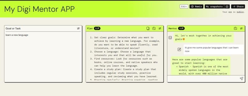 My Digi Mentor App – screenshot 1