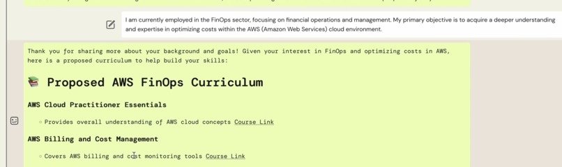AWS Curriculum Builder – screenshot 3