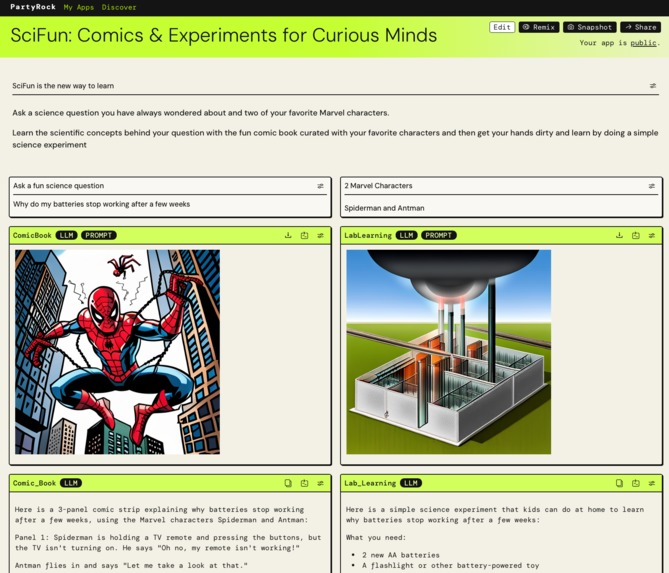 SciFun – screenshot 2