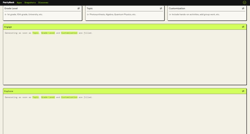 5E Lesson Planner – screenshot 3