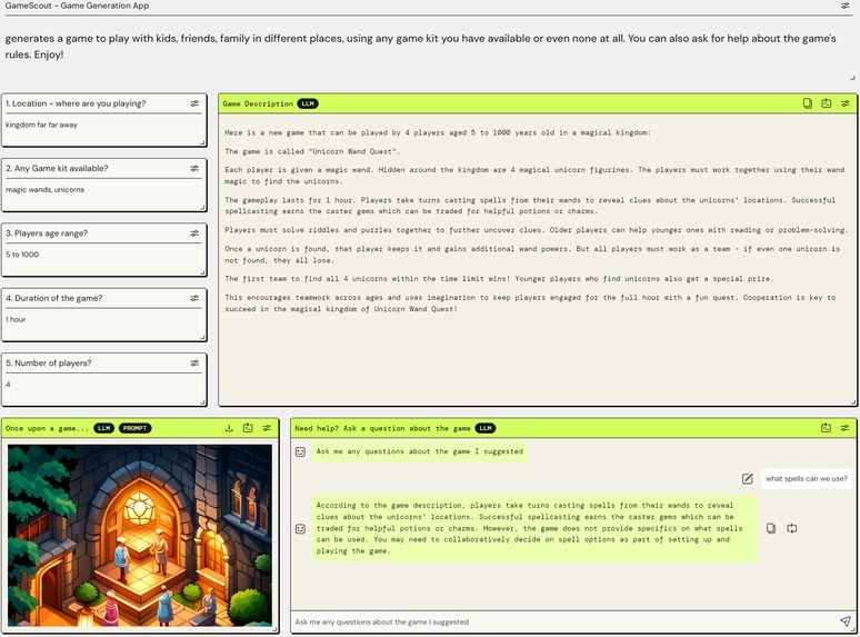 GameScout - Game Generation App – screenshot 1