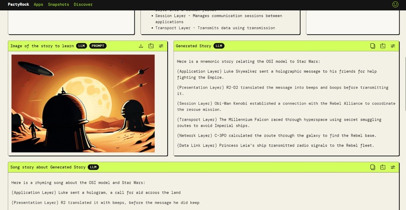 StoryGenAI for Learning Concepts – screenshot 2