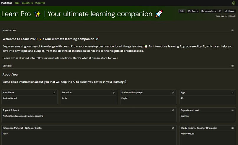 Learn Pro | Your ultimate learning companion – screenshot 1