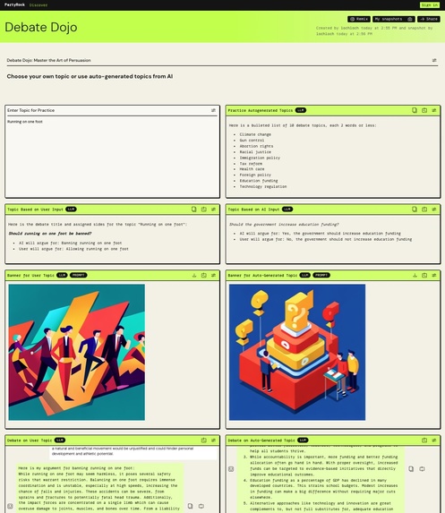 Debate Dojo – screenshot 1