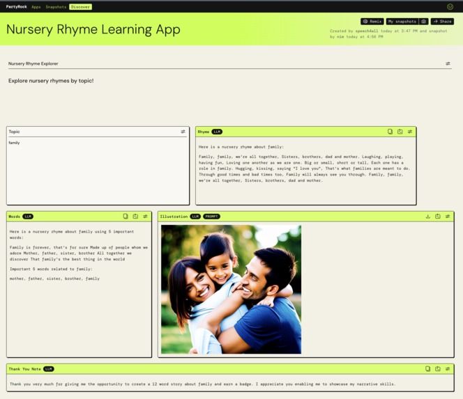 Nursery Rhyme Learning App – screenshot 3
