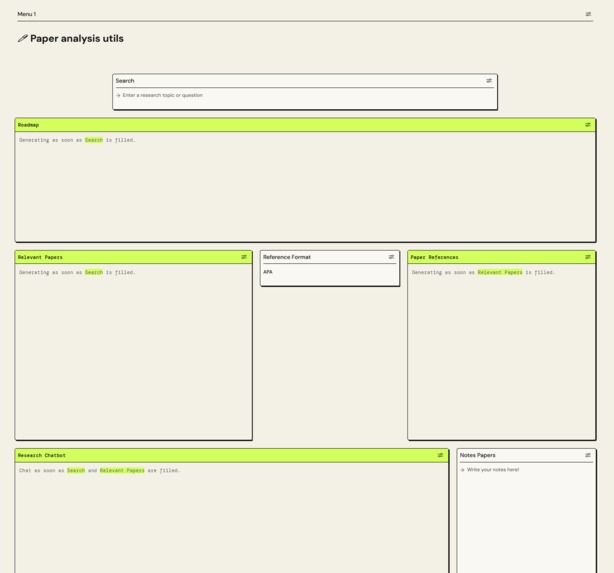 Research Nexus – screenshot 2