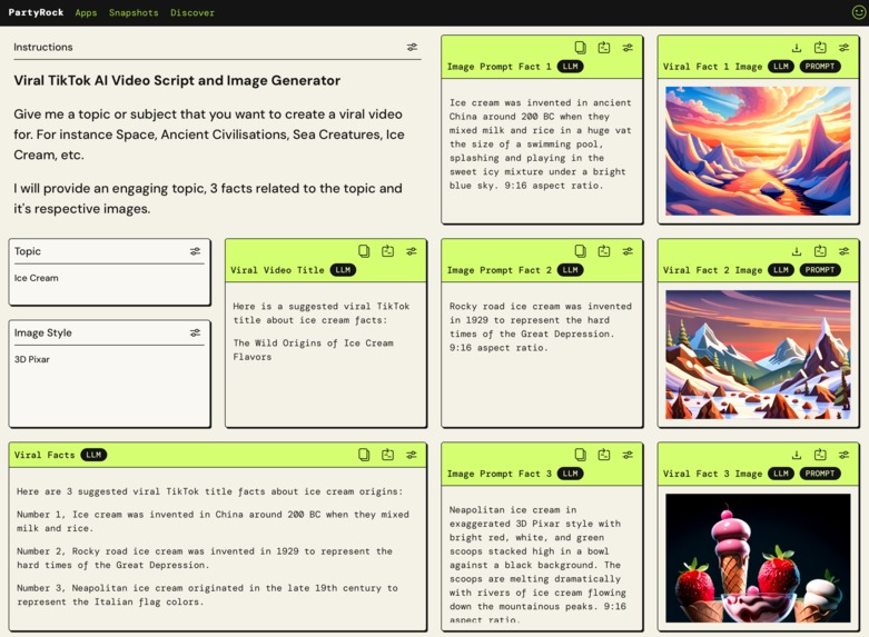 Viral TikTok AI Video Script and Image Generator – screenshot 2