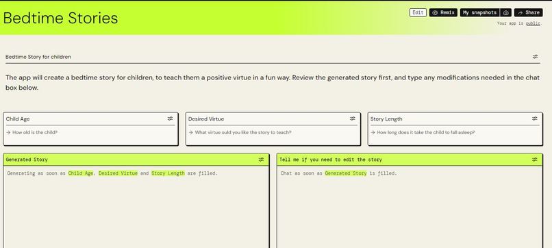 Bedtime Stories – screenshot 1