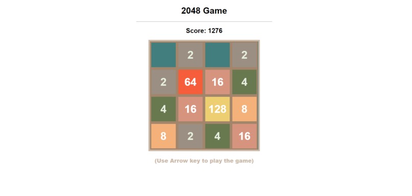 2048 Game – screenshot 1