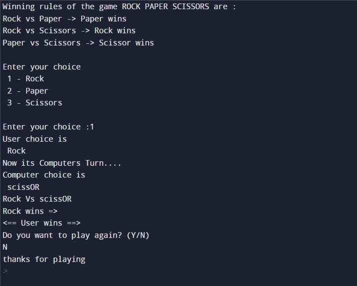 Rock,Paper,Scissors Game – screenshot 1