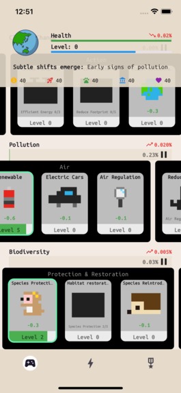 Mother Earth Rescue: Changemaker Idle – screenshot 1