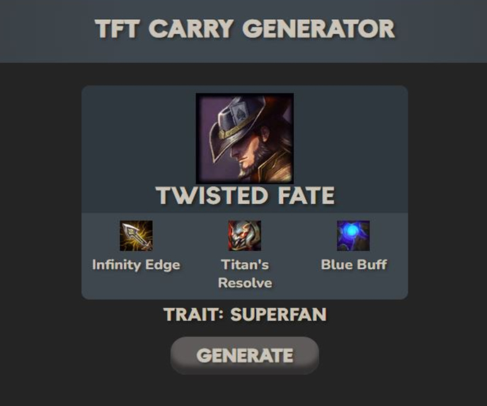 TFT Comp Generator – screenshot 1