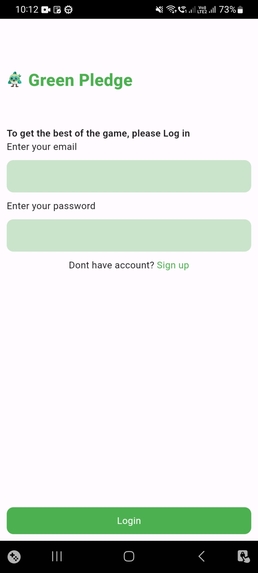 green pledge – screenshot 1