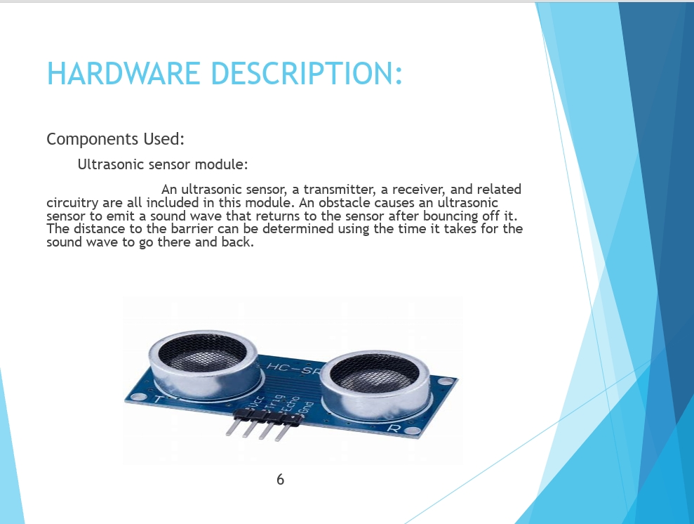 Smart blind stick using ultrasonic sensor | Devpost