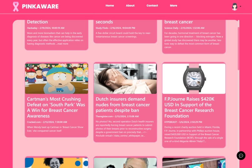 Pinkaware – screenshot 5