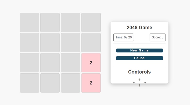 2048-Clone – screenshot 1