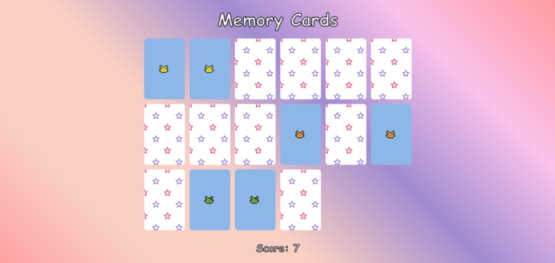 Memory Card Game! – screenshot 1