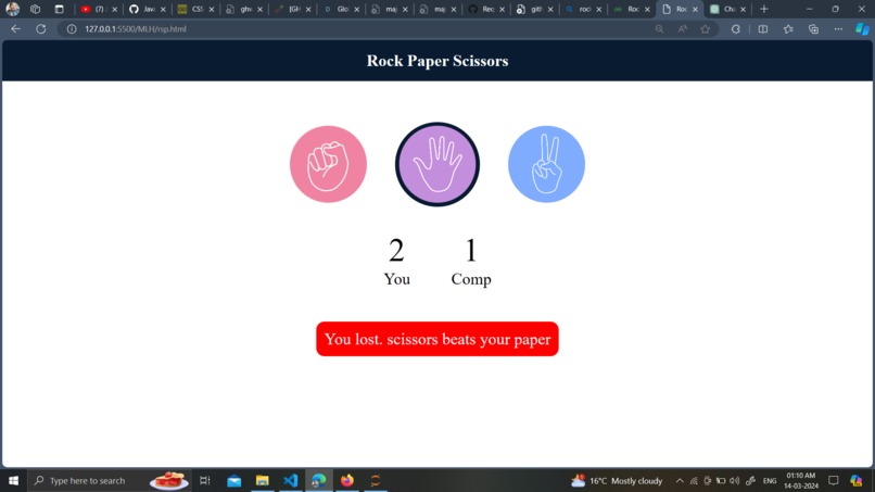 Rock, Paper , Scissors – screenshot 2