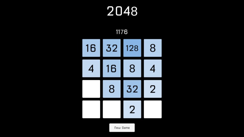 Frozen 2048 Game – screenshot 1