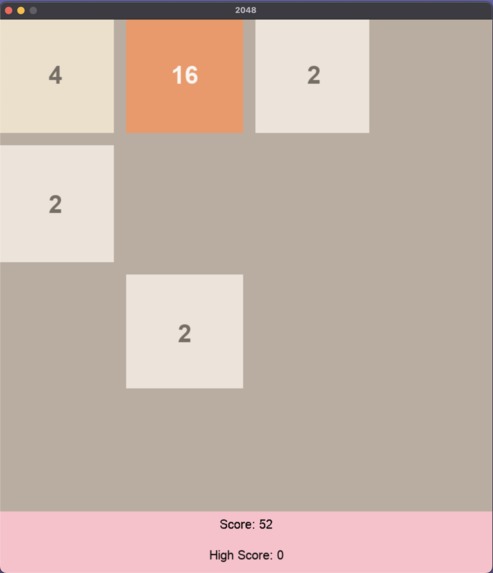 2048 – screenshot 1