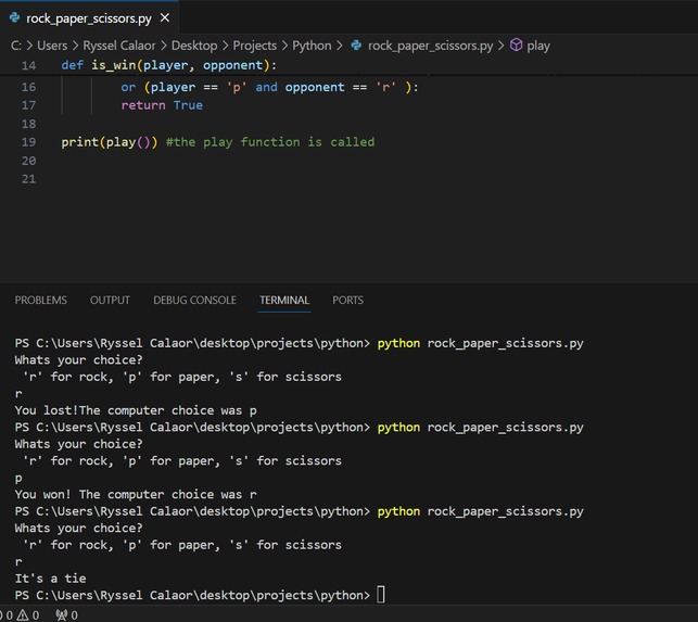 Rock, Paper, Scissors – screenshot 1