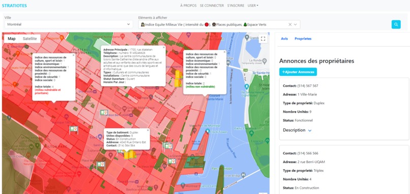 Outil  d'Optimisation de la Densité Urbaine – screenshot 1