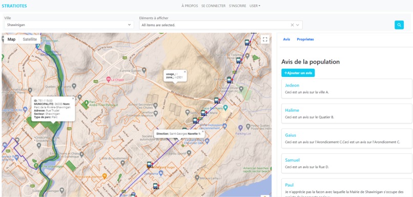 Outil  d'Optimisation de la Densité Urbaine – screenshot 2