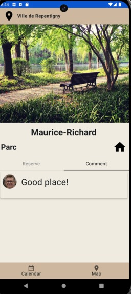Sports et loisirs(One of the functions of the City App) – screenshot 3