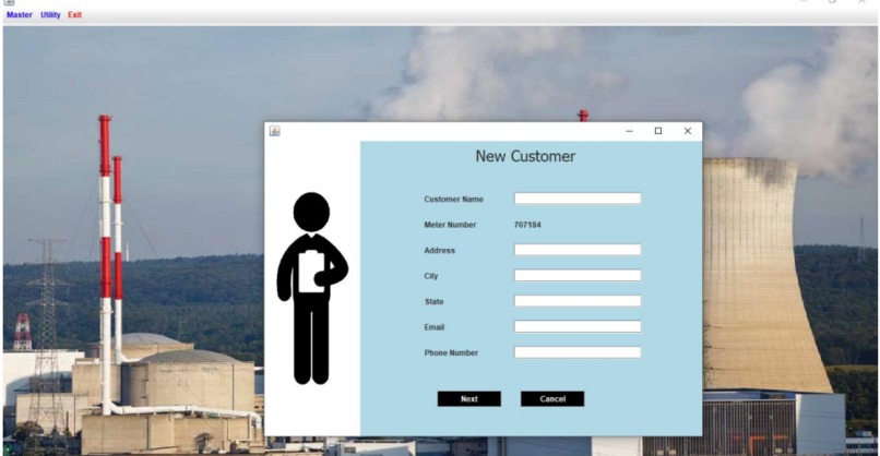 Elctricity consumer management and billing system  – screenshot 6