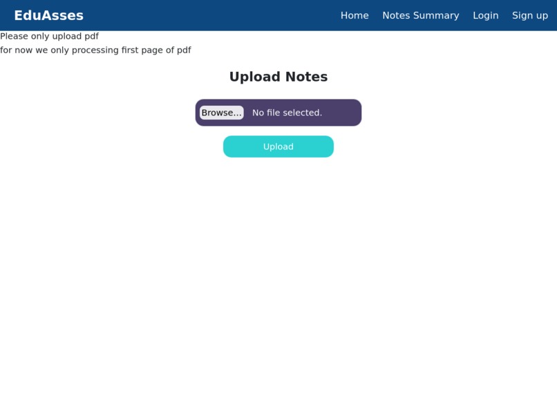 EduAssess – screenshot 2