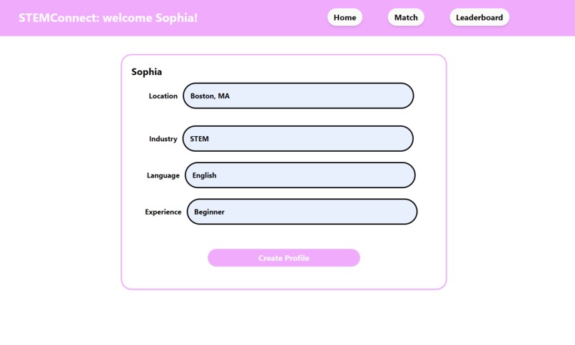 STEMConnect – screenshot 2