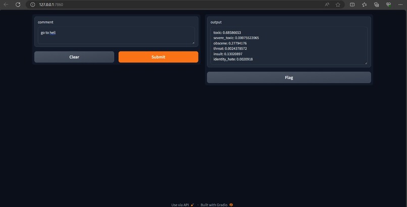 Vulgar Chat Detection on Social Media  – screenshot 1