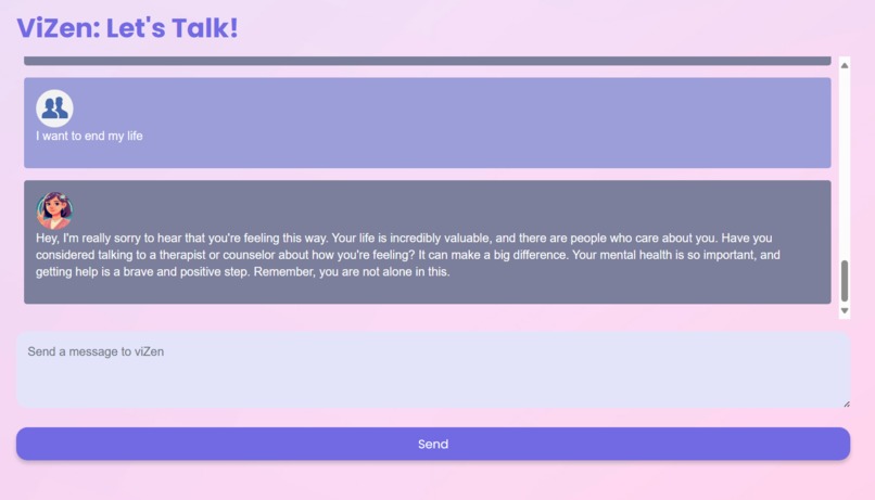viZen: Personalized path to mental health – screenshot 3