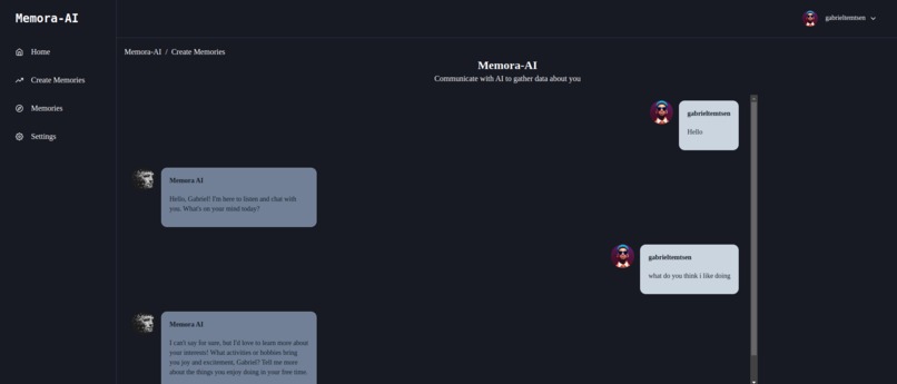 Memora AI – screenshot 2